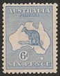 6d Ultramarine. F-VF MUH, uneven gum colour. SG 9. ACSC 17A cat $875. (P)