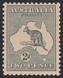 2d Grey. Even tropicalised W/C MUH, VF appearance. SG 24. ACSC 6A cat $475.