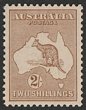 2/- Brown. Superb fresh MLH, W/C. SG 28 cat &pound;800. ACSC 38 cat $1500. (P)