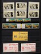 87 · 1966-1982 Decimal Specialised collection inc 1966 Navigator 75c Plate 3 upper & lwr marginal blks of 20 (ACSC cat $200) & Plate 1 blk of 4 ($300). $1 Flinders Plate 3 blk of 4 & 40c Tasman cnr blks of 4 (2), total ACSC $630. 1966-1970 4c & 5c Commems (cat $750) with varieties, large multiples inc 1969 Flight blks inc 1970 Railway 5c aniline print & comp sheets inc 1966 Lifesaving, 1968 Soil/Medical & 1970 Grasslands. 1970-74 6c & 7c Commems inc blks & multiples (cat $620) inc 1971 Christmas 7c b