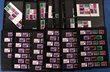 92 · 1971 Christmas 7c hoard inc sets of 7 (20) & blks of 7 (20) in various positions in both cream & white papers, some with various listed varieties. Some blks have marginal selvedge from top or side of sheets. Fresh VF MUH. SG 498-504 cat &pound;400+. ACSC 572-585 cat $1100+. Quantity not often seen, opportunity for study. (290+)